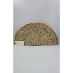 Antik Kraft Jute Clutch Natural NEW